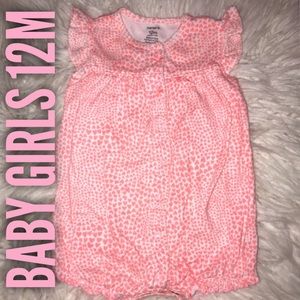 BABY GIRLS 12M Carter’s Kitty Romper